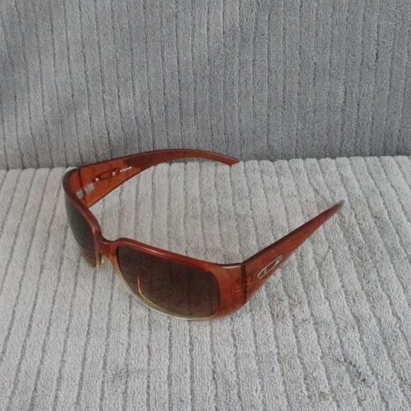 New Divine Eyewear Vixen Orange Fade/Amber Gradient Sunglasses NWT Women's - Picture 9 of 9